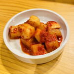 韓国食堂 入ル - 大根キムチ