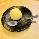 韓国食堂 入ル - デザートのシャーベット