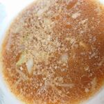 ラーメン二郎 - この日は微乳化スープでショットショッパーでしたw