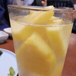 あっちゃんのお台所 - 生パイナップルサワー