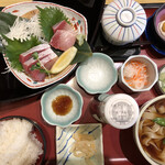Sagami - 寒ぶり刺身定食