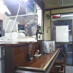 鶴亀 - レジにもビニールシート完備(2020年12月28日撮影)