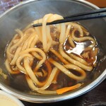 すき家 - すき焼き鍋定食のうどん