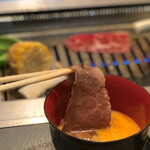 喜連園 - すき焼き風ロース