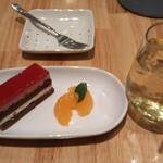 ボーノ - デザートセット  レアチョコをチョイス