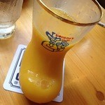コメダ珈琲店 - オレンジジュースは氷抜きで頼んでも冷えたものが来る