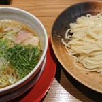 らぁめん真 - 白醤油つけ麺 並