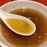 カドヤ食堂 - スープ割り