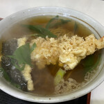 富士 - 天ぷらは一尾か二尾か選べます
      今回はエビ天一尾でお願いしました