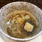 麺屋 Somie's - ７周年記念つけ麺のつけ汁。