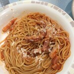 サイゼリヤ - パルマ風スパゲティ大盛