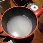 出雲そば やくも - そば湯