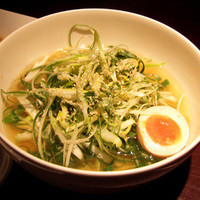 過門香 銀座本店 - たっぷり九条葱のあっさりそば(1200円)
