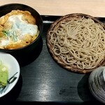 蕎麦と料理 瀬口 - ランチ：かつ丼セット