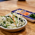 かつ吉 - サラダ＆漬物たち