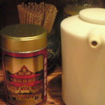 焼膳 - 七味唐辛子は「八幡屋礒五郎」