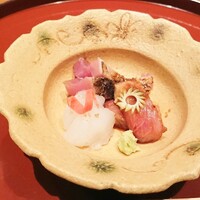 白金台こばやし - ヤリイカ　鰹　鰤