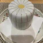 むらんごっつぉ - 八色椎茸と蛤の玉子蒸し