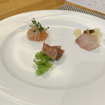 むらんごっつぉ - 日本海冬の味覚（南蛮海老、佐渡ぶり、平目）