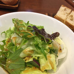 Burassuri Kaji - ランチセットのサラダ