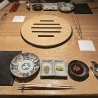 北新地 肉料理 名門 - セッティング