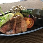 Kuroge Wagyu beef Steak set