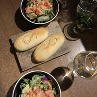 biodinamico - サラダとパン