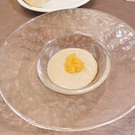 横浜馬車道 旬の肉料理イタリアン オステリア・アウストロ - 菊芋のポタージュ