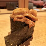 鮨 さかい - 海胆（昆布森）