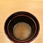 鮨 さかい - 蟹汁