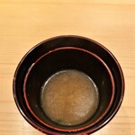 鮨 さかい - 蟹汁