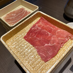 ゆず庵 - お手本しゃぶしゃぶで牛肉