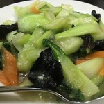 食為天 - 青菜と木耳の炒め物