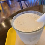 フレッシュネスバーガー - ドリンク写真:バナナスムージーです。