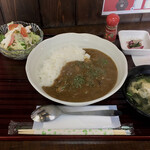 ちょんたま食堂 - だが、ことわる
      カレー大盛りにて