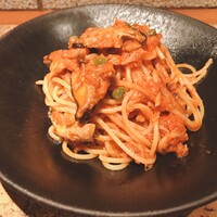 ボッテゴン - ★8イタリア マグロのツナとキノコのトマトソーススパゲティ ボスカイオーラ ボッテゴン - ★8イタリア マグロのツナとキノコのトマトソーススパゲティ ボスカイオーラ