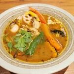 スープカレーレストラン薩摩剛家 - 牡蠣スープカレー