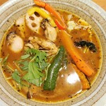 スープカレーレストラン薩摩剛家 - 牡蠣スープカレー