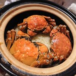 銀座 しのはら - 上海ガニの炊き込みご飯