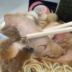 おおぜき中華そば店 - 鶏チャーシューリフト