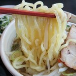 幸楽苑　 - 麺リフトアップ