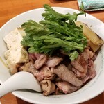 麺屋 六感堂 - SUKIYAKI RAMEN＋肉増し