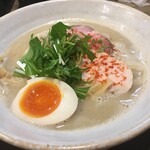 鳥そば 真屋 - おまけ　2020前期鶏白湯塩