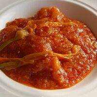 謝朋殿 幕張店 - 海老チリ（近影）