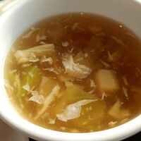 謝朋殿 幕張店 - スープ（近影）