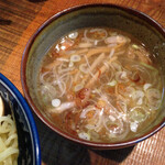 めん処 樹 - 特製塩つけすっぱ麺