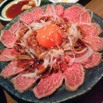 美勝 - ユッケ1人前　2人前オーダー