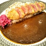 神戸牛洋食アモナ - 神戸牛ビーフカツカレー