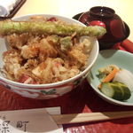 てんぷら 深町 - これほど美味しいかき揚げ丼があるとは…