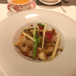 SHANGU - 海鮮と野菜のXO醬炒め